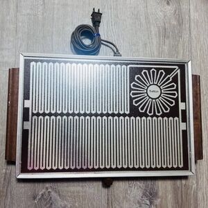 Vintage Working Salton Electric Hotray-Warming Tray Food Warmer Model EUC